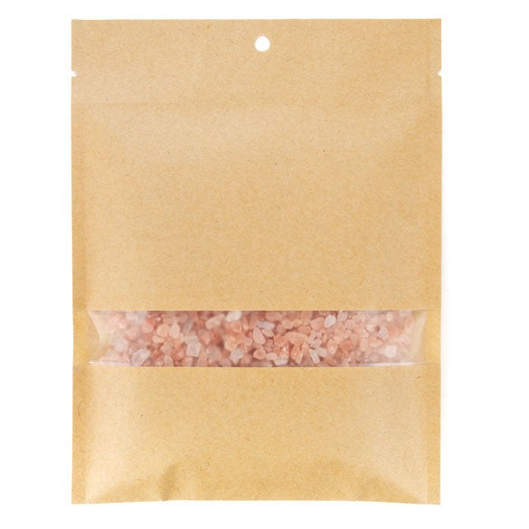 Zakken Kraft Sealbaar 13,7x18,7cm met Venster (100 stuks) [KHS57MW]