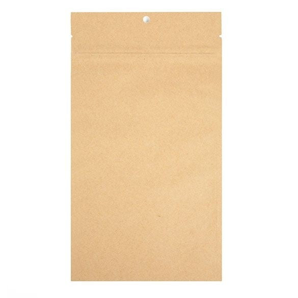 Kraft Gripzakken 12.7 x 20.8 cm met ophanggat (100 stuks) [HZBB6K]