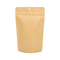 Stand Up Pouches Kraft 14,9x8,9x23,2cm With Hanghole