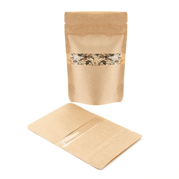 Stazakken Kraft 10x6x15cm | 57 gram (100 stuks) [ZBGW2K]
