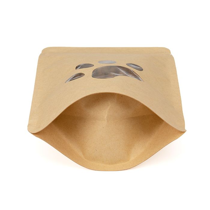 Stazakken Kraft Voetafdruk Venster 13x7.9x20.6 cm (25 stuks) [ZBGW3KSP]