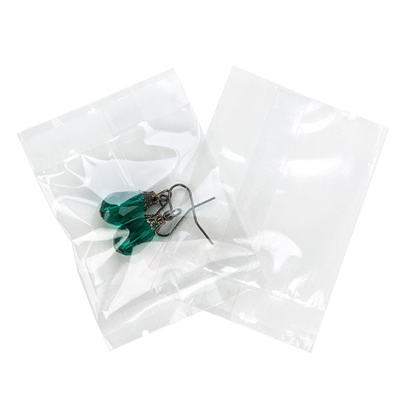 Plastic Zakken "Heat Seal" 5,1x6cm Gelamineerd (100 stuks) [SLB22Q]