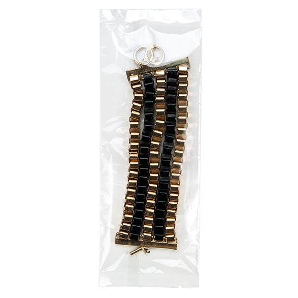Plastic Zakken "Heat Seal" 7,7x20,3cm Gelamineerd (100 stuks) [SLB38]