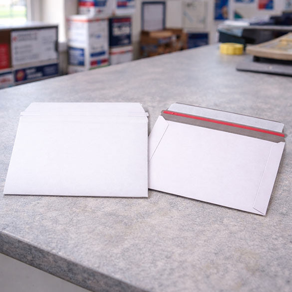 Verzendenveloppen 29,2x22,9cm 350grs met Plakrand (10 stuks) [LRM4]