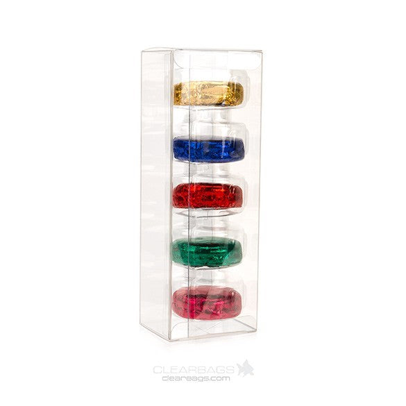 Macaron geschenkdoosjes set voor 5 6.5x5.1x19.1cm (25 stuks) (MBS1)