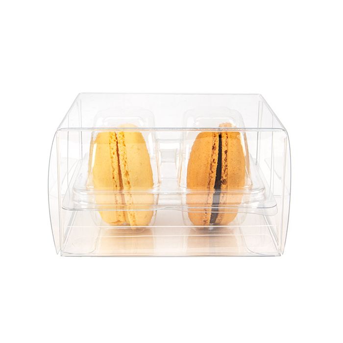Franse Macaron Dozen set voor 2 stuks 6.5x5.1x10.2 cm (25 stuks) [MBS6]