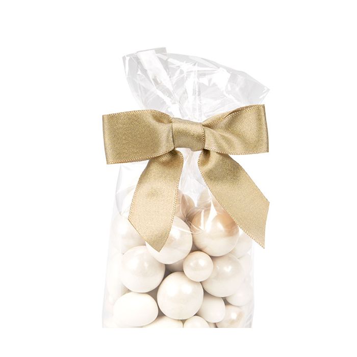 Strikken Voorgestrikt Gemetalliseerd Champagne 8,9 cm (25 Stuks) [MBOWC]