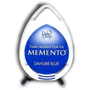 Ink Pads Memento Dew drops Danube blue (1 pc)