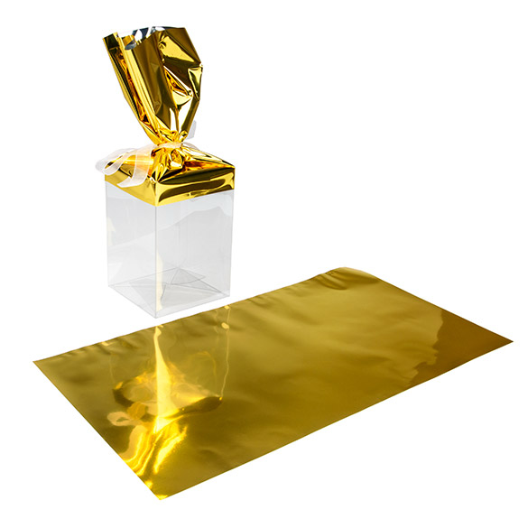 Folie Topper Goud Gemetalliseerd 22,9x43,2 cm (25 Stuks) [MT3G]