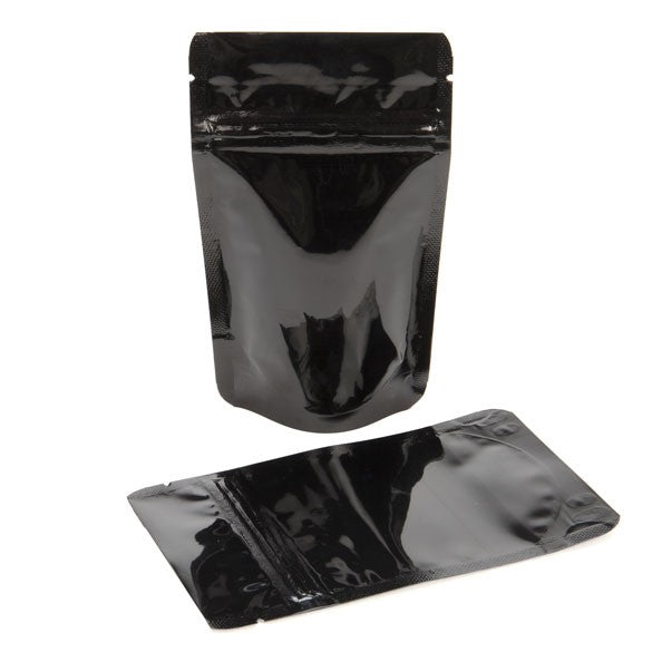 Stazakken Zwart 8x5x13cm | 28 gram (100 stuks) [ZBGM1B]