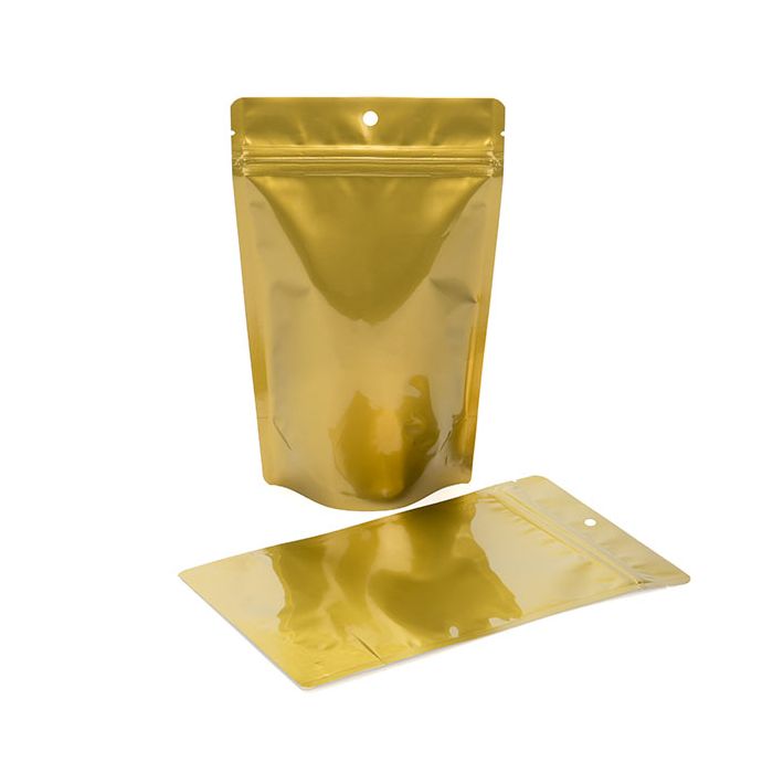 Stazakken Goud 13x7,9x20,6cm Met Ophanggat (100 Stuks) [ZBGM3GH]
