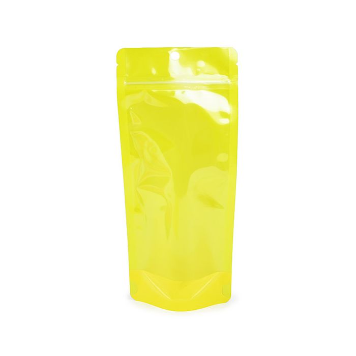 Stazakken Neon Geel 10.8x6x23.8 cm met Rond ophanggat (100 stuks) [ZBGN1NYW]