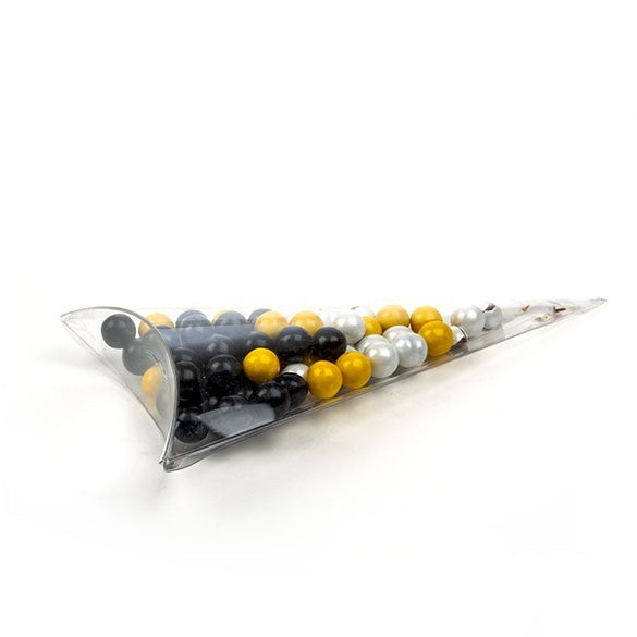 Plastic Doosjes Puntvorm 8,9x16,5cm (25 stuks) [FS286]