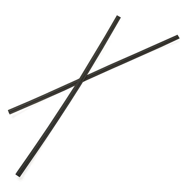 Bindstrips 15,2x0,4cm Papier Zwart (1000 stuks) [TT6BK]
