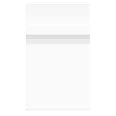 Plastic Zakken 31x45,5cm Transparant en Hersluitbaar (100 stuks) [B1218PC]