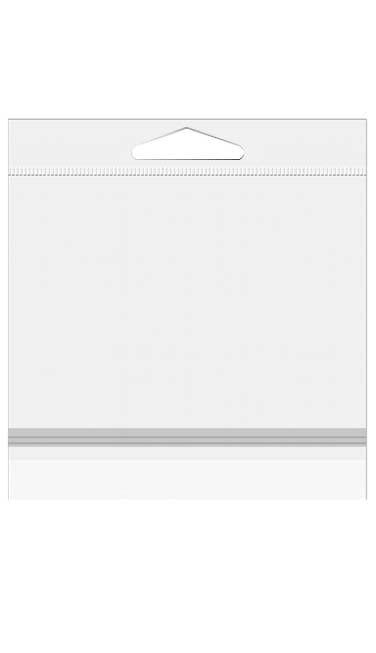 Headerbags 21x20,5cm met beschermende Sluiting (100 stuks) [HB88SPC]