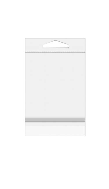 Headerbags 9,7x13,2cm met beschermende Sluiting (100 stuks) [HB3X5PC]