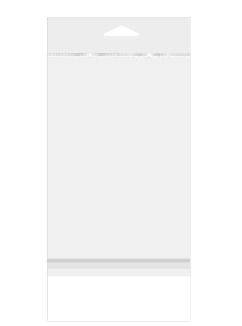 Headerbags 16,5x24,1cm met beschermende Sluiting (100 stuks) [HB6H9HPC]