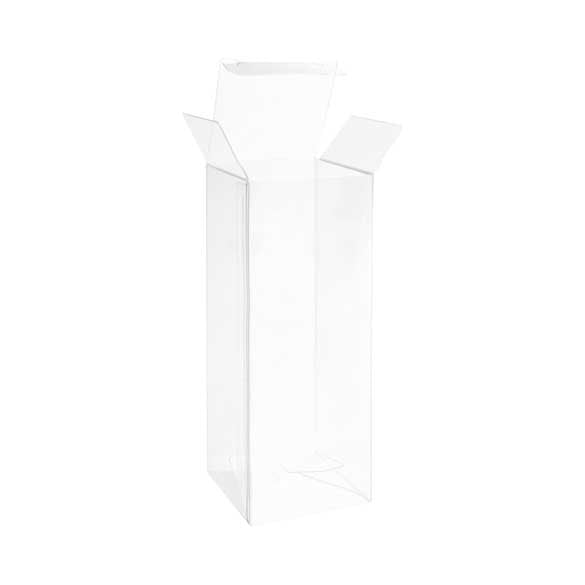Plastic Doosjes 5,1x5,1x15,2cm Autolock Bodem (25 stuks) [PLB137]