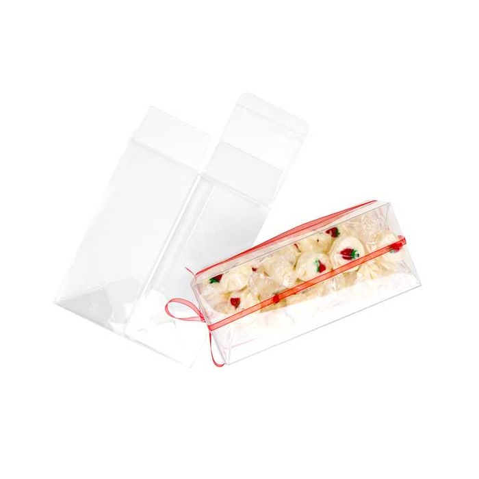 Plastic Doosjes 6,5x6,5x15,4cm Autolock Bodem (25 stuks) [PLB146]