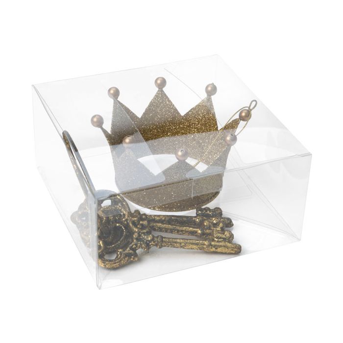 Plastic Doosjes 14,9x14,9x7,6cm Voedselveilig Autolock Bodem (25 stuks) [PLB203]