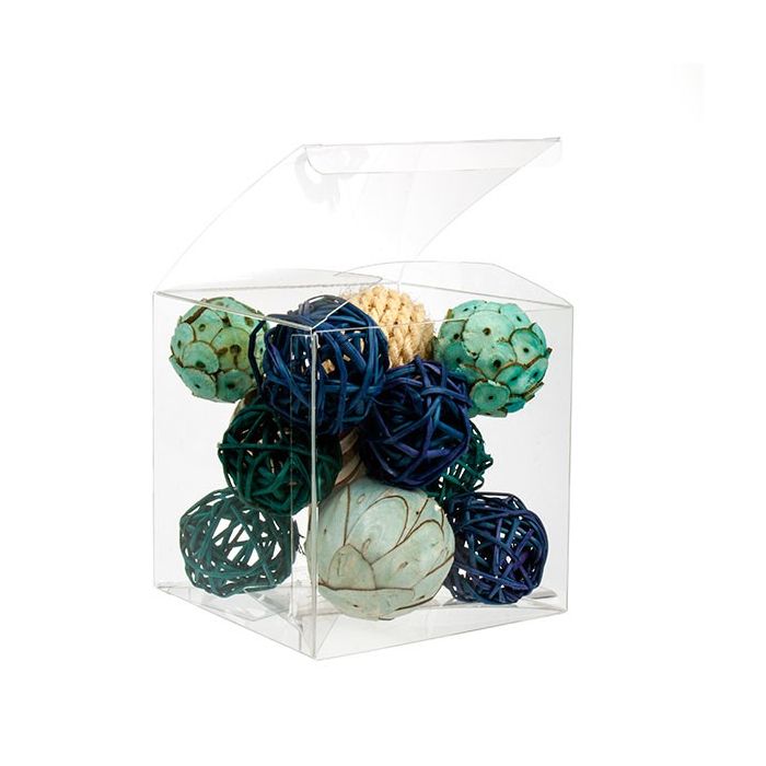 Plastic Doosjes 12,7x12,7x12,7cm met Autolock Bodem (25 stuks) [PLB68]