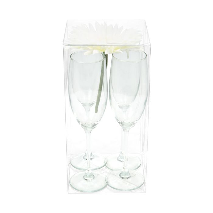 Plastic Doosjes 12,7x12,7x25,4cm met Autolock Bodem (25 stuks) [PLB87]