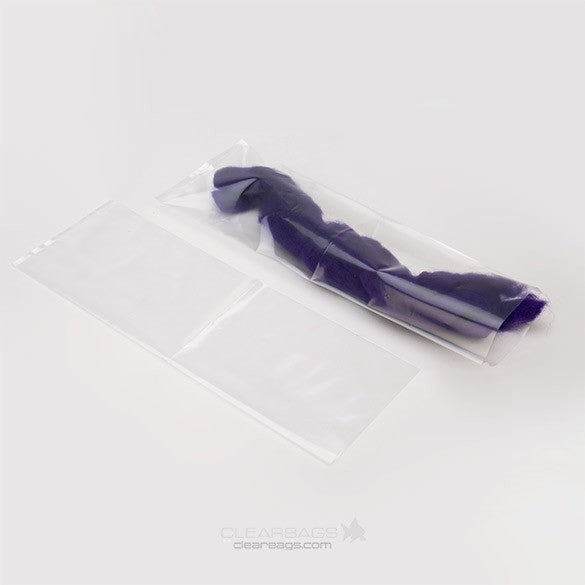 Plastic Zakken 10,2x30,5cm LDPE 40 Micron (100 stuks) [PE2412]