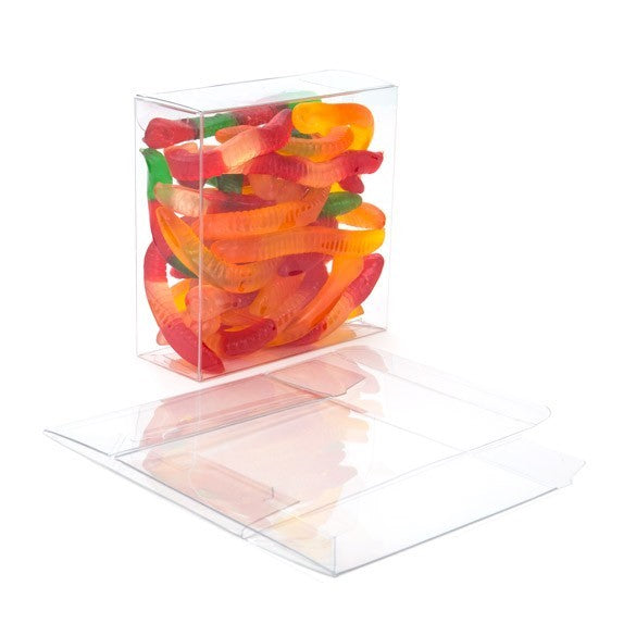 Plastic Doosjes 10,8x4,1x10,8cm Autolock Bodem (25 stuks) [FPLB194]