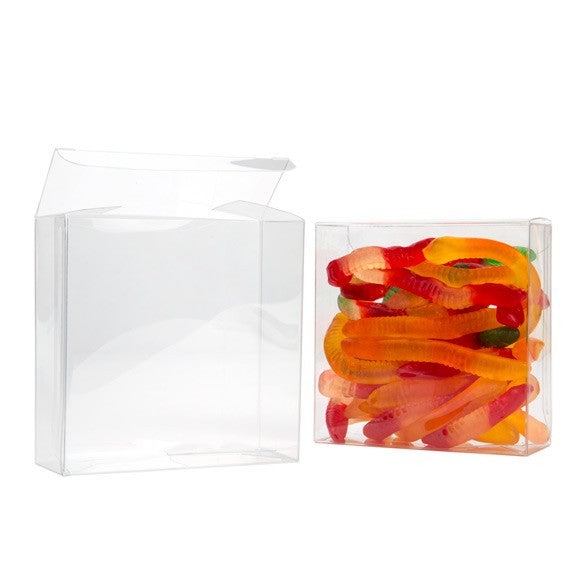 Plastic Doosjes 10,8x4,1x10,8cm Autolock Bodem (25 stuks) [FPLB194]