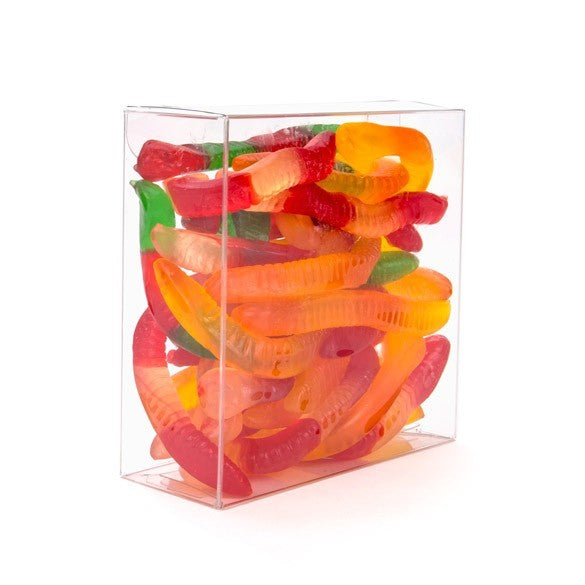 Plastic Doosjes 10,8x4,1x10,8cm Autolock Bodem (25 stuks) [FPLB194]