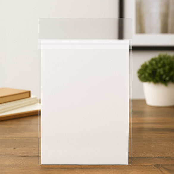 Plastic Zakken 24,1x31,8cm Premium met beschermende Sluiting (100 stuks) [PR9H12H]