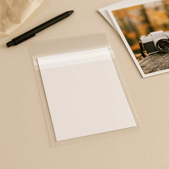 Plastic Zakken 13,3x18,1cm Premium met beschermende Sluiting (100 stuks) [PR75S]