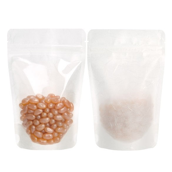 Stazakken Rijstpapier Transparant/Wit 11,9x7,6x18,4cm | 114 gram (100 stuks) [ZBGR46WC]