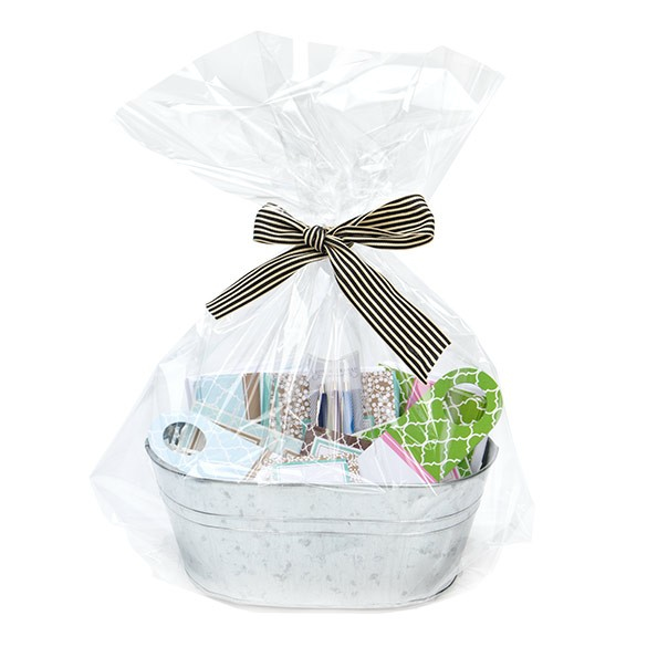 Plastic Zakken met Ronde Bodem voor Manden 45,7x61cm (100 stuks) [RB1824]