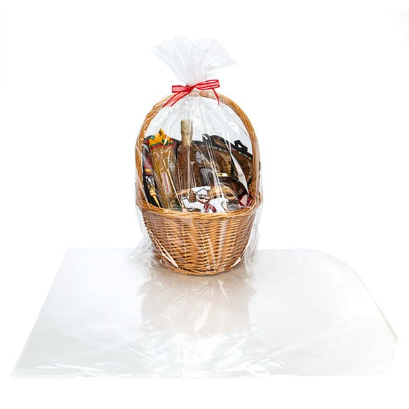 Plastic Zakken met Ronde Bodem voor Manden 50,8x76,2cm (100 stuks) [RB2030]