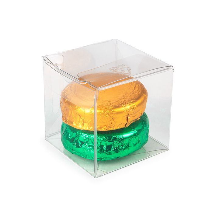 Kristalheldere Pop & Lock Doos Rpet 5.1x5.1x5.1 cm (25 stuks) [PLB104R]