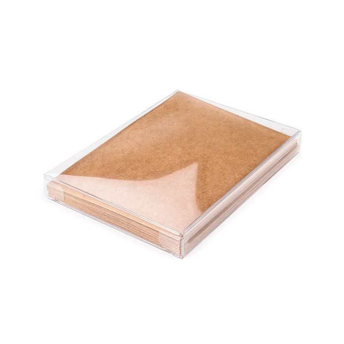 Kristalheldere Dozen Rpet 9.5x1.6x13.2 cm (25 stuks) [FB10R]