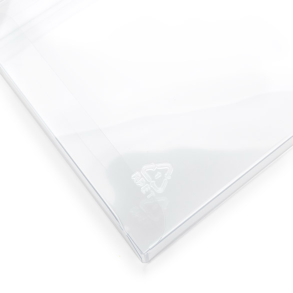 Kristalheldere Dozen rPET 10,8x2,1x24,3cm (25 stuks) [FB128R]