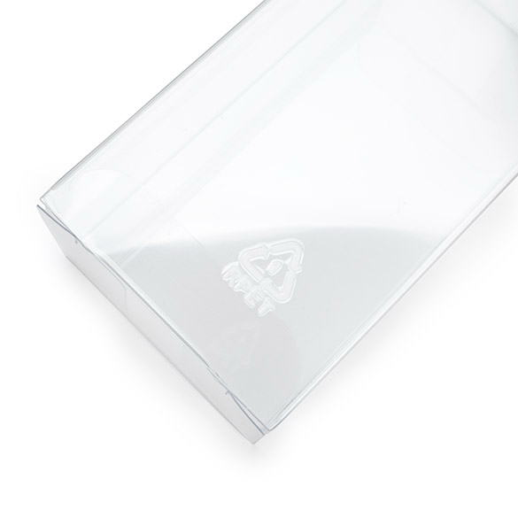 Kristalheldere Dozen rPET 5,4x3,5x10,8cm (25 stuks) [FB195R]