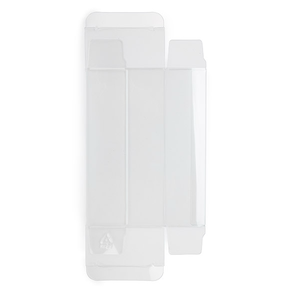 Kristalheldere Dozen rPET 7x3,7x14cm (25 stuks) [FPB230R]