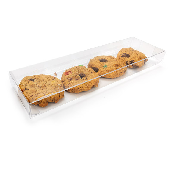 Kristalheldere Dozen rPET 7,6x2,5x25,4cm (25 stuks) [FB301R]