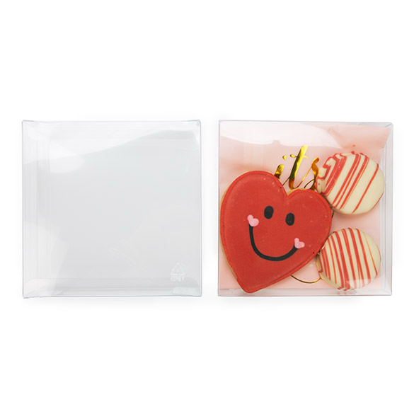 Kristalheldere Dozen rPET 13x2,5x12,9cm (25 stuks) [FB47R]