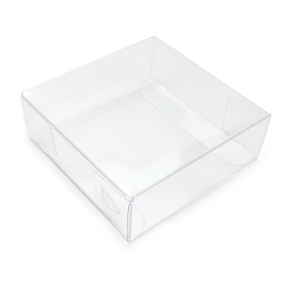 Kristalheldere Dozen rPET 8,3x2,9x8,3cm (25 stuks) [FB86R]
