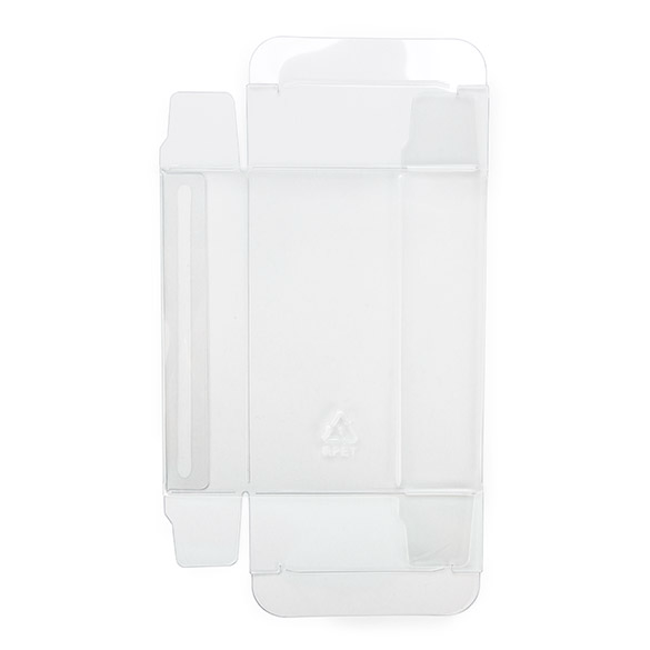 Kristalheldere Dozen rPET 7x2,5x9,5cm (25 stuks) [FB93R]