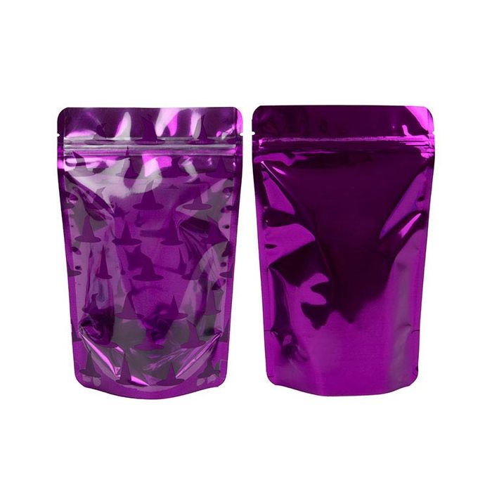 Stazakken Purple Heksen hoedenprint 13x7,9x20,6cm (25 Stuks) [ZBGW3HA]