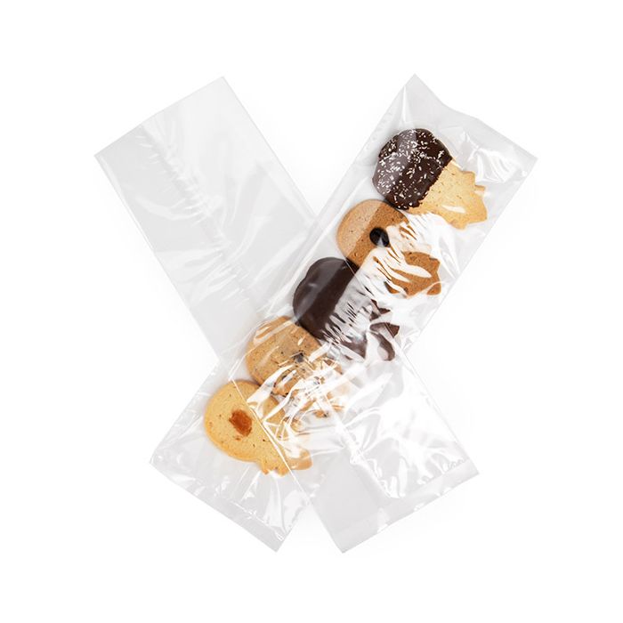 Plastic Zakken 8,6x26 cm Sealbaar d.m.v warmte (100 stuks) [SFB310]