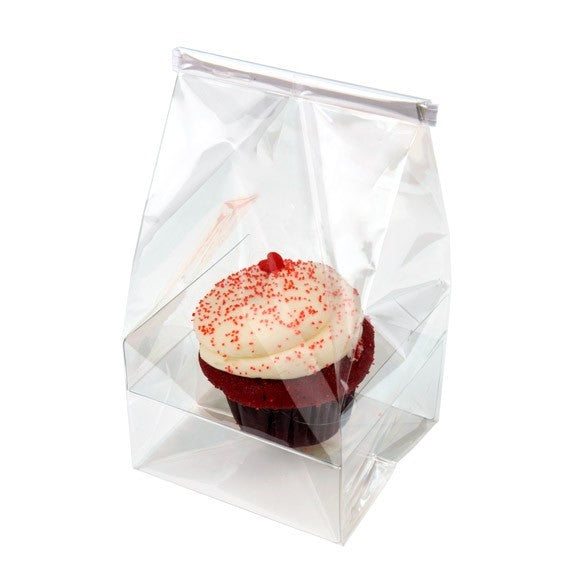 Cupcake Zakken voor 1 Cupcake 10.2x10.2x22.9cm (100 Stuks) [CBG1XL]