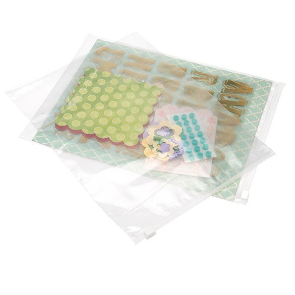 Gripzakken met Ritssluiting 25,4x33cm 75 Micron (100 stuks) [3SZ1013]