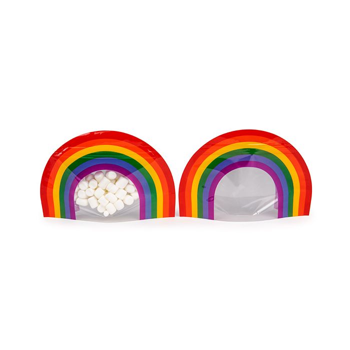 Stazakken Regenboog Vorm 20,3x7,6x12,7 cm (25 stuks) [SP3RZ]